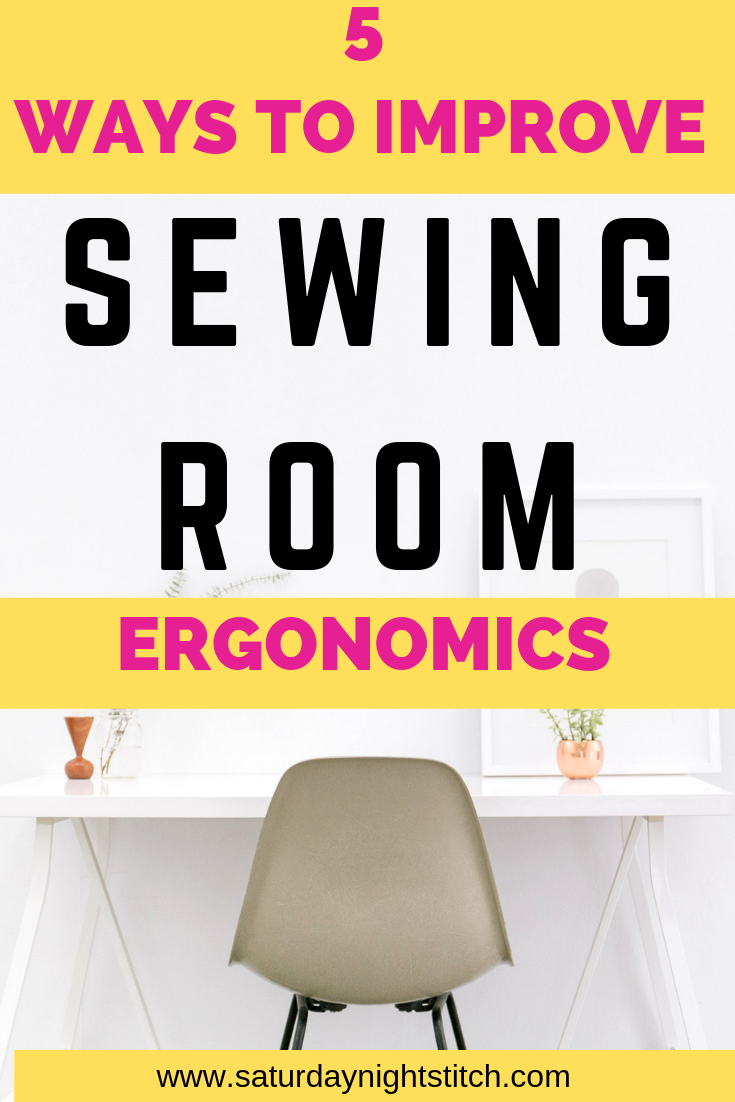 sewing room ergonommics