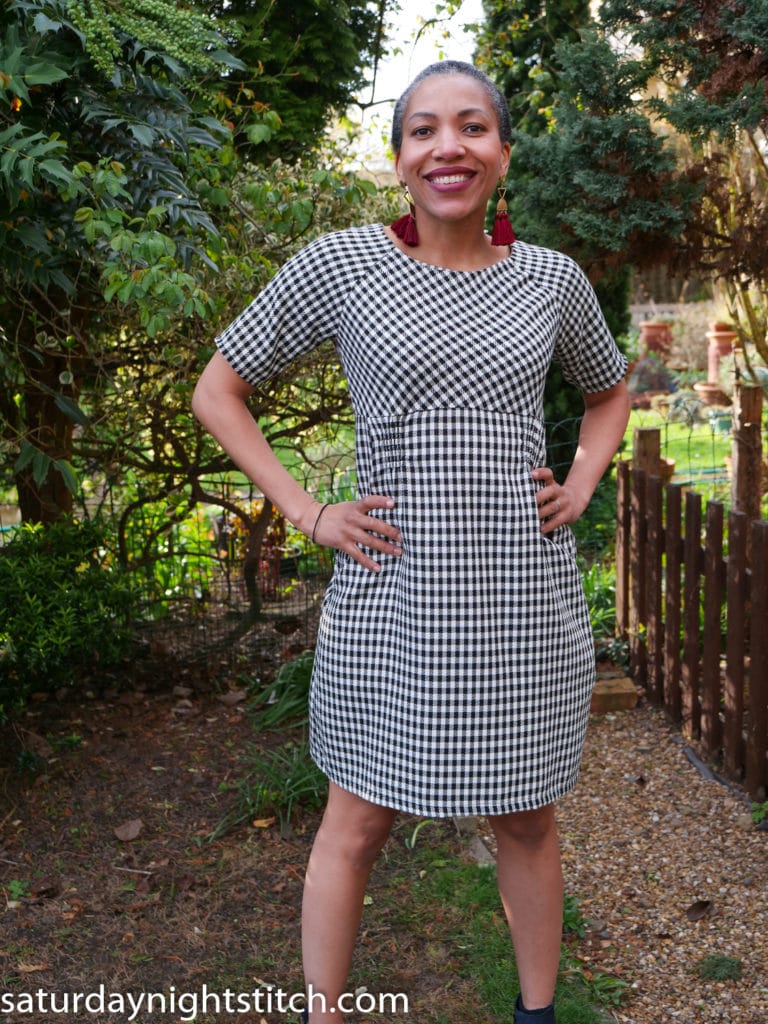 Everyday Chic Dress - Sew Different Patterns - Front view