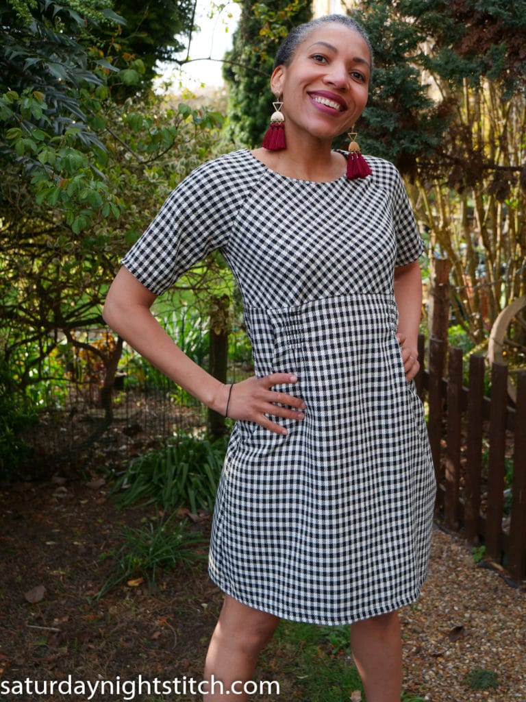 Everyday Chic Dress - Sew Different Patterns - Front view