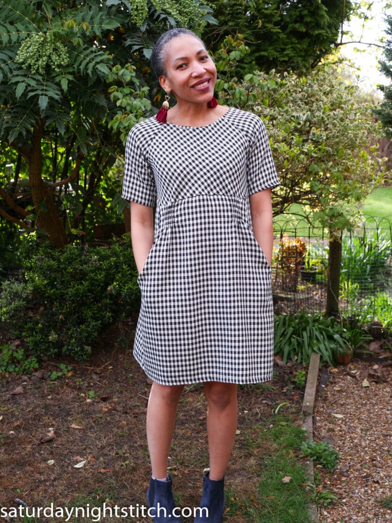 Everyday Chic Dress - Sew Different Patterns - Front view