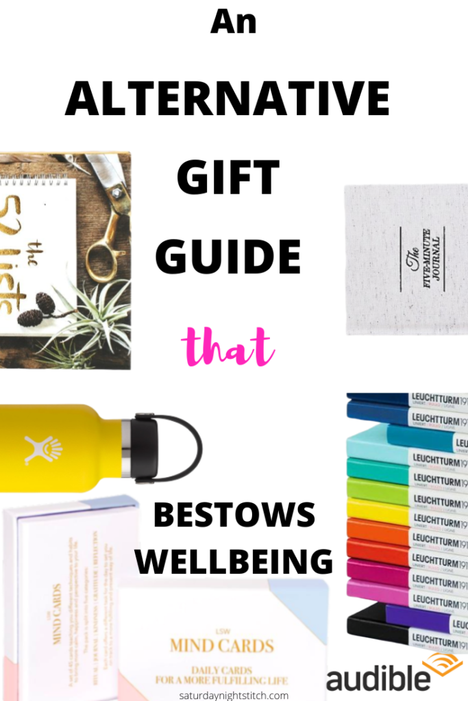 Alternative Christmas Gift Guide for Thoughtful and Practical presents that bestow well being.