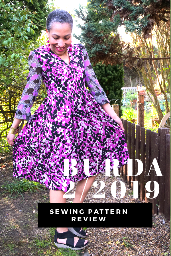Burda 2/2019 #115 Dress Sewing Pattern Review. 
This is such a great DIY sewing project for a womens dress.