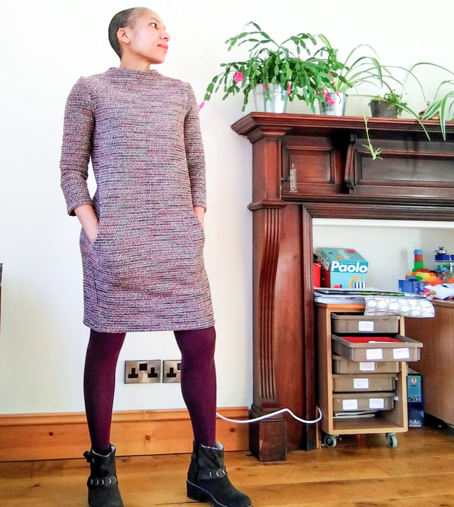 Burda 01/2019 #111 Sewing Pattern Review - Stylish Sweater Dress -perfect for school run.