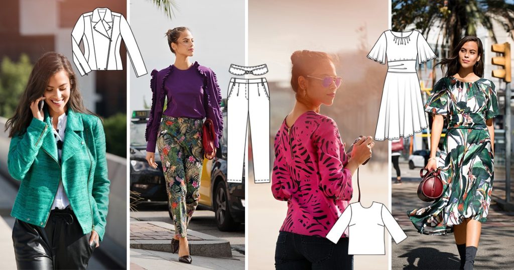 Burda 3/2019 Line drawings - is this the best Burda yet? Loving all these style in Burdastyle!