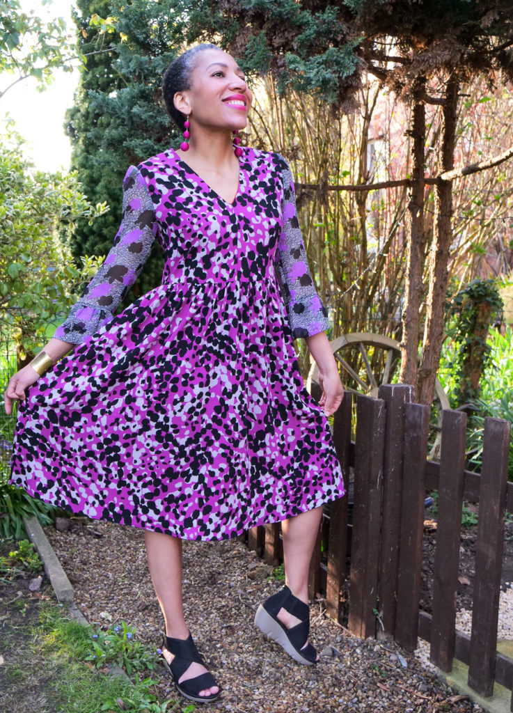 Burda 2/2019 #115 Dress Sewing Pattern Review - Floaty and feminine dress