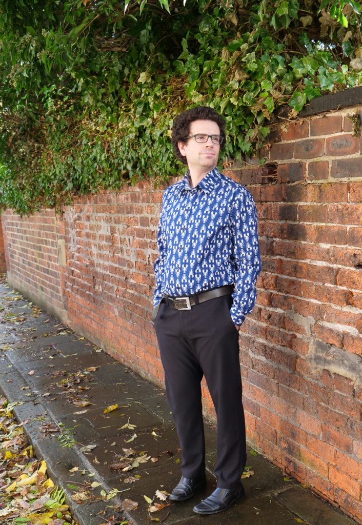 Burda B6873 Mens Sewing Pattern Review - paired with a self drafted shirt.