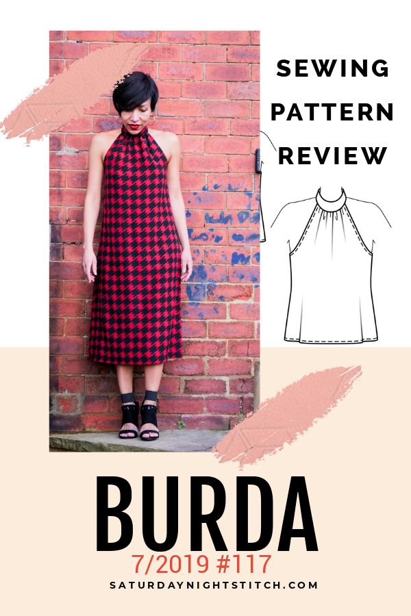 Burda 7/2019 #117 Top | Sewing Pattern Review. The Ultimate Silk Dress.