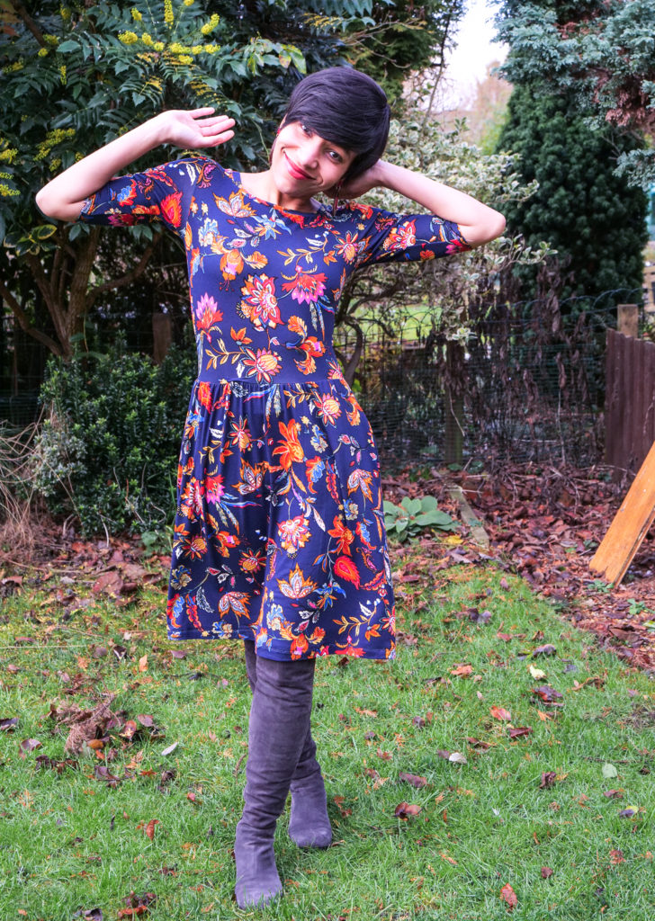 My 9th Colette Moneta Knit Dress Sewing Pattern Review