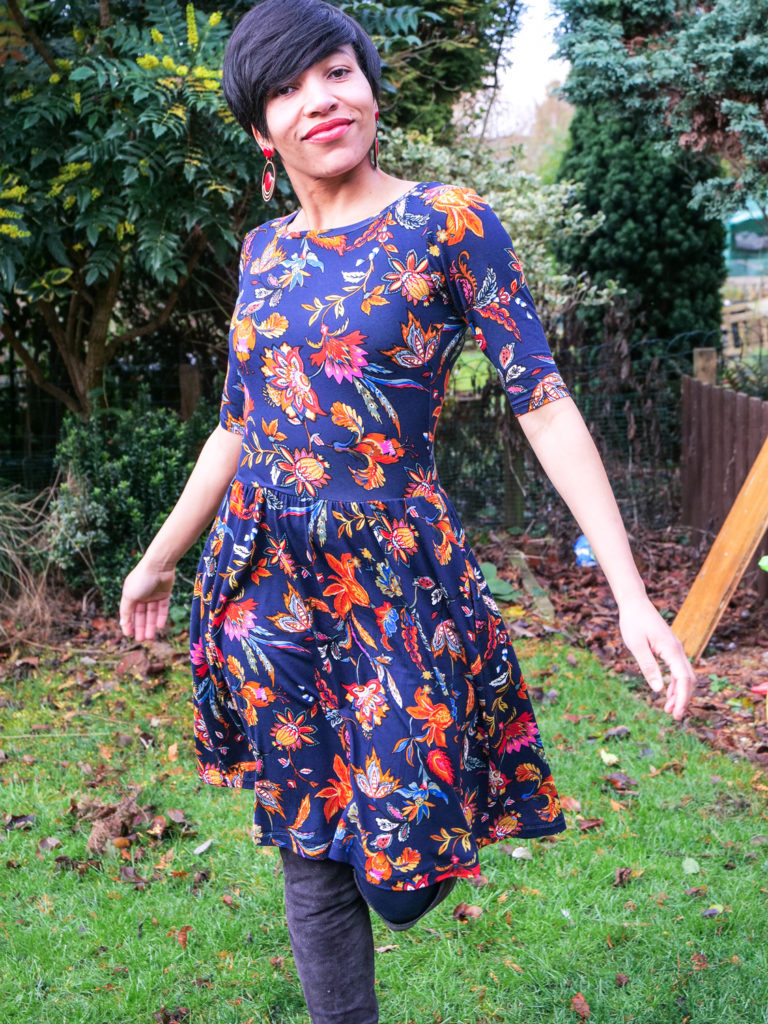 My 9th Colette Moneta Knit Dress Sewing Pattern Review