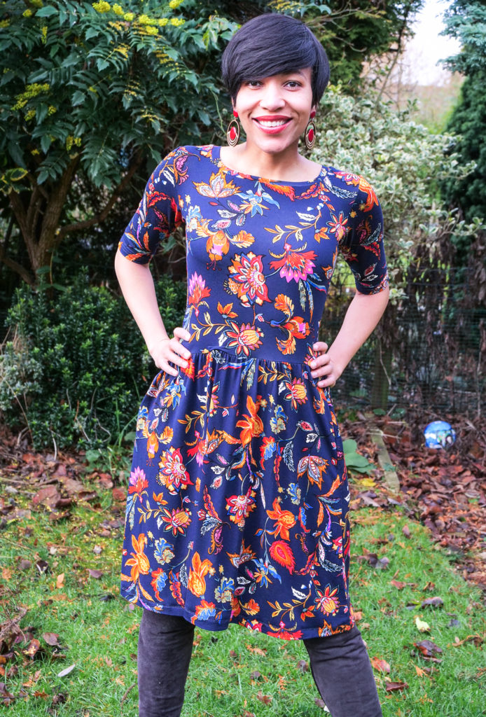 My 9th Colette Moneta Knit Dress Sewing Pattern Review