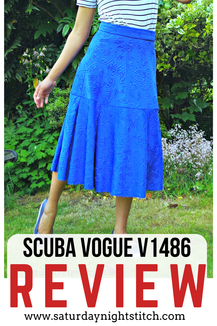 6-8-10-12-14 Vogue Patterns 1486 A5,Misses Top and Skirt,Sizes 6-14 Multi-Colour,