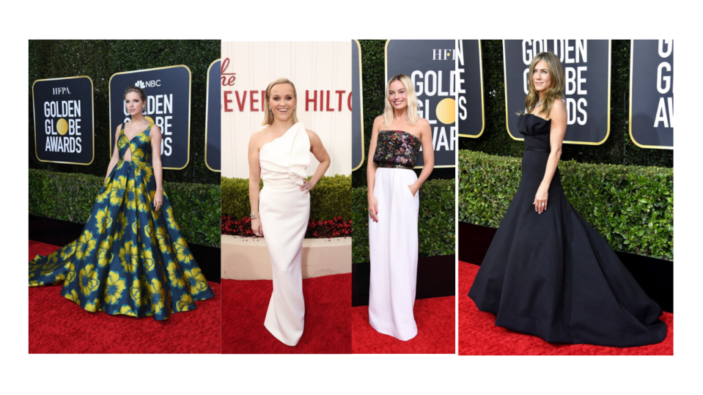 Golden Globes 2020 Fashion Red Carpet Looks that played it safe.