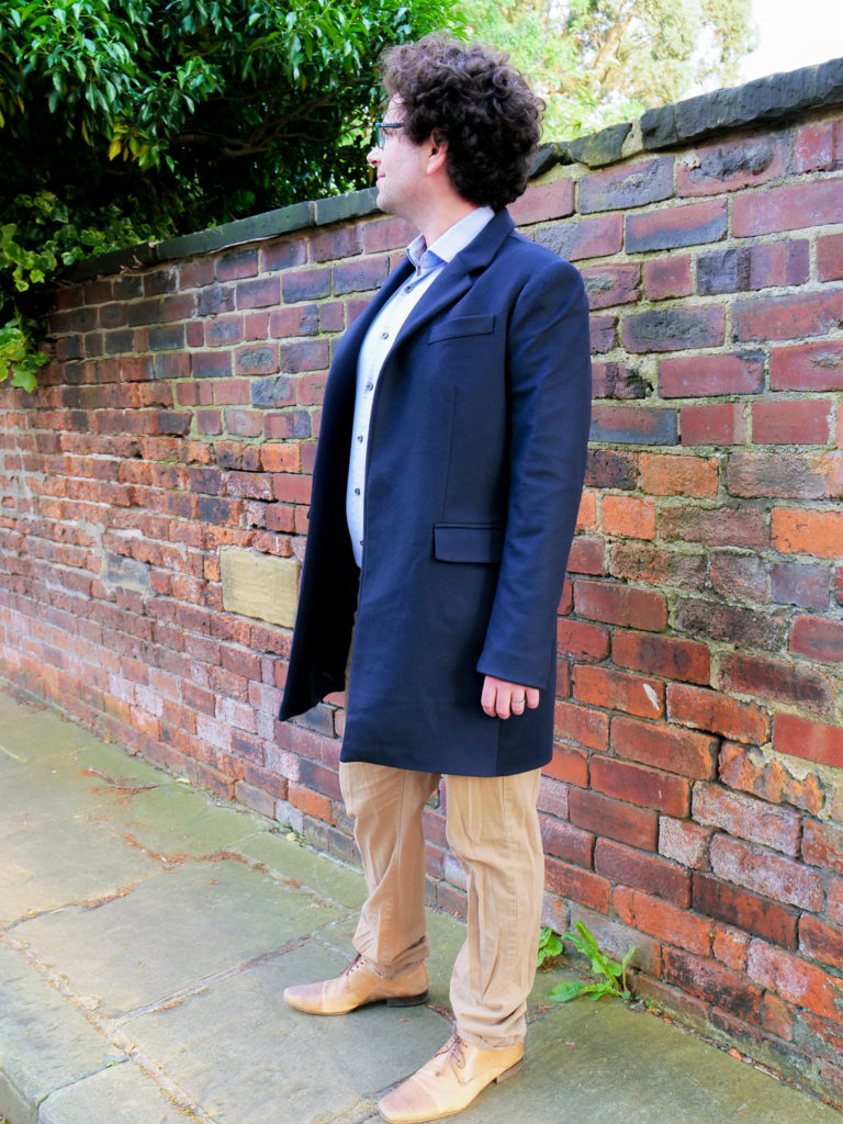 Mens DIY Cashmere Coat - Tailored menswear coat