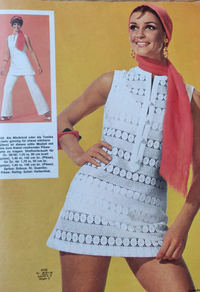 Burda 7/1969  Sewing Magazine - Iconic sixties style