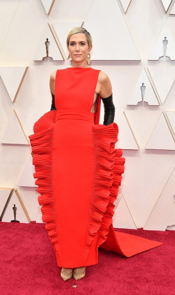 Oscars red carpet 2020 Kirsten Wiig