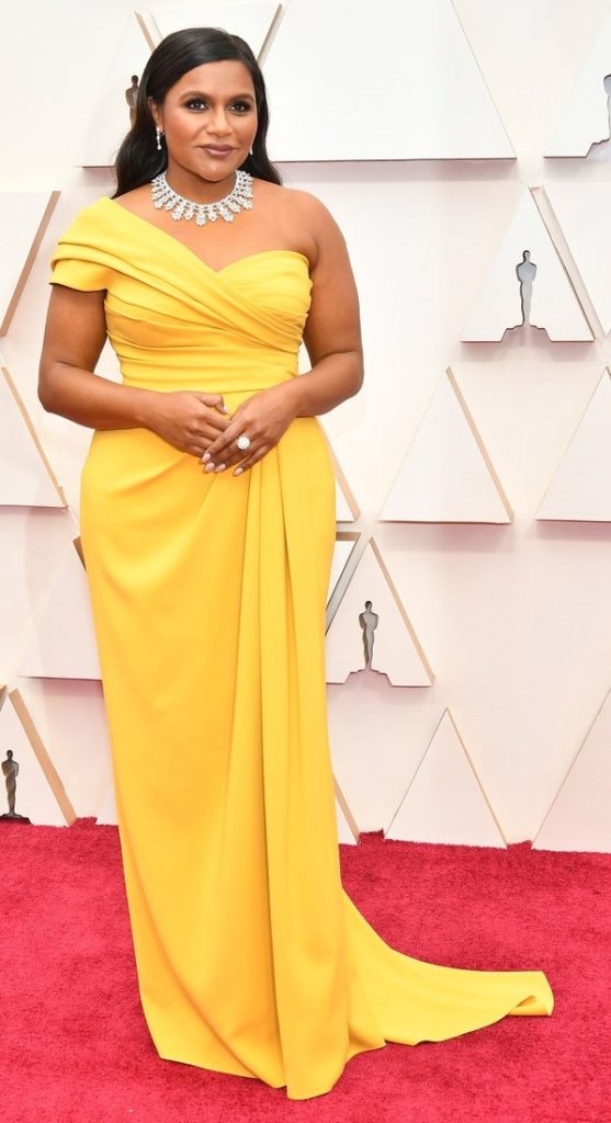 Mindy Kaling - Oscars Red Carpet 2020
