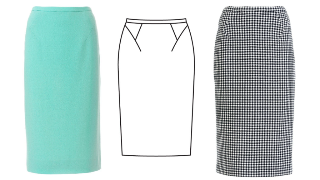 Burda 4/2020 Line Drawings - Ultra feminine styles. - Pencil SKirts