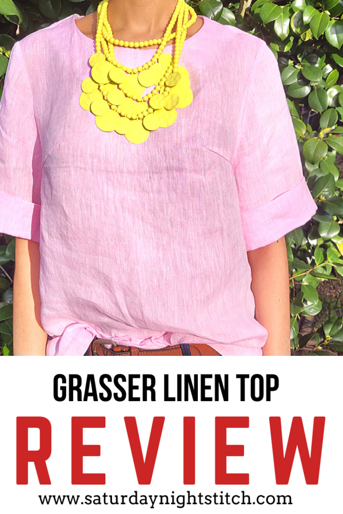 Grasser Patterns No. 496 Sewing Pattern Review