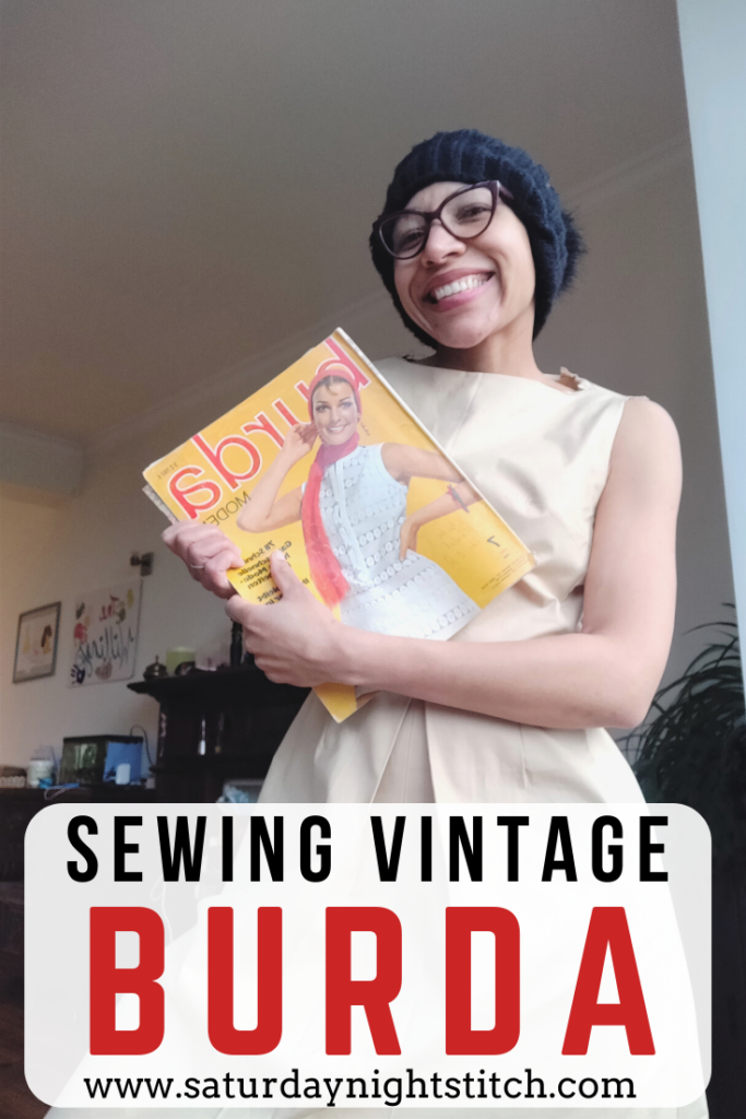 Sewing Vintage Burda 6/1969 - Retro sewing