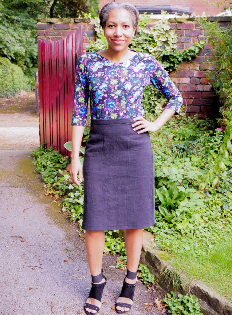 Burda 8/2020 #103 Top and #112 Skirt Sewing Pattern Review. - Handmade wardrobe.