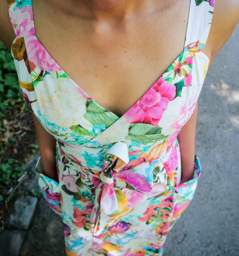 DIY Wrap Dress Sewing Project