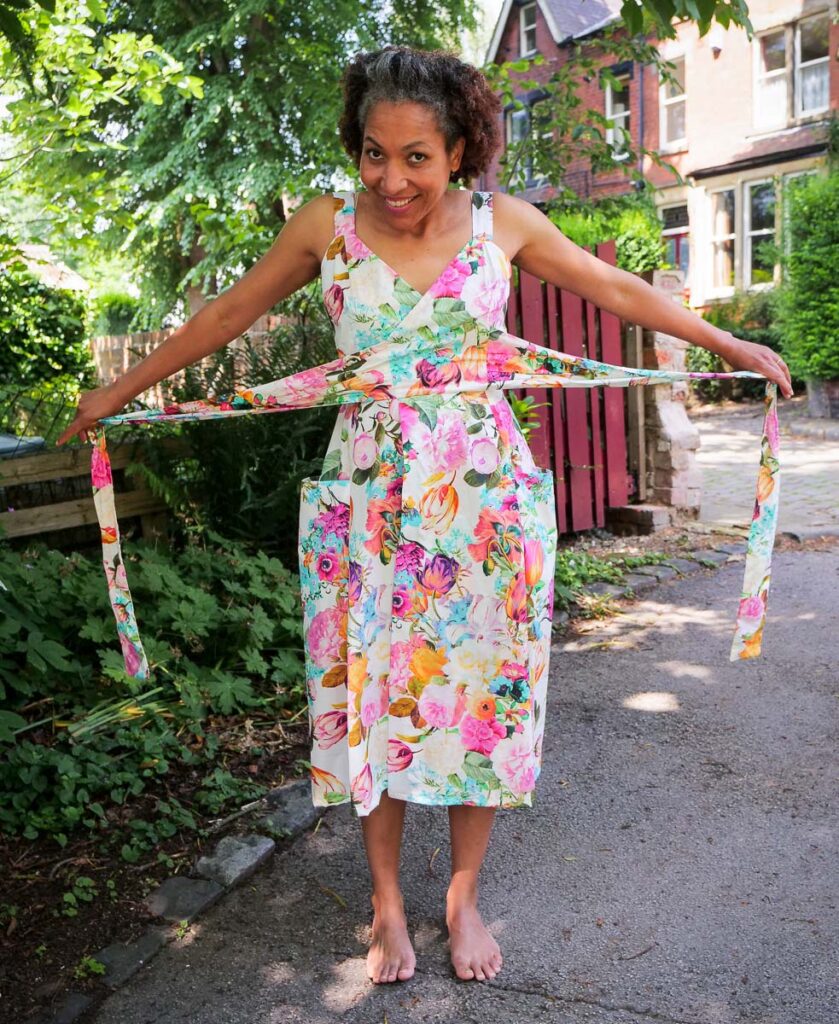 DIY Summer Wrap Dress PatternEasy ...