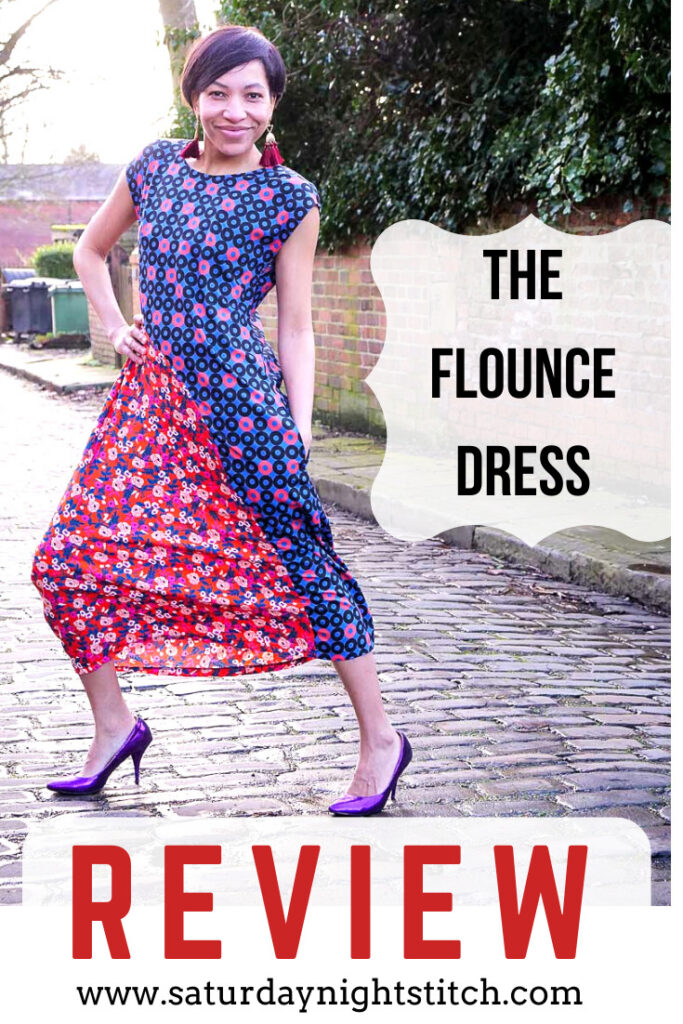 Sew Different Flounce Dress Review - The ultimate sewing pattern review.