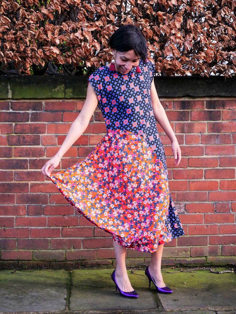 Sew Different Flounce Dress Sewing Pattern Review + Step by Step ...