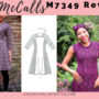 McCalls Sewing Pattern 7349