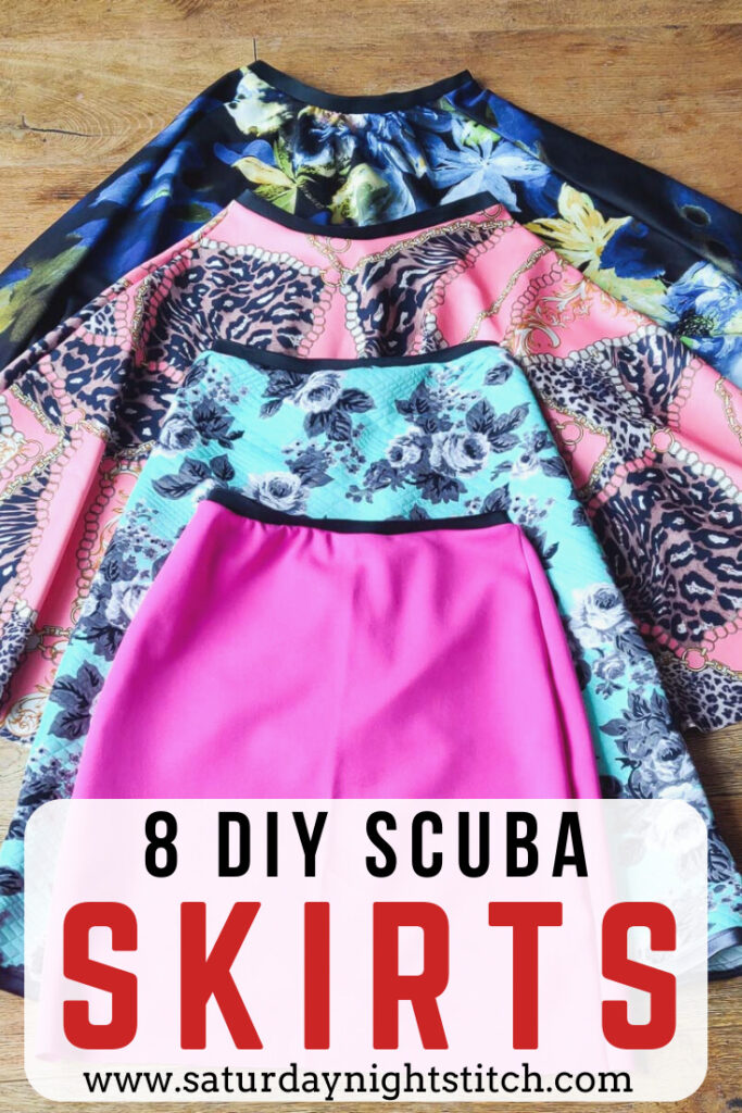 DIY SKirt Sewing Inspiration - Saturday Night Stitch