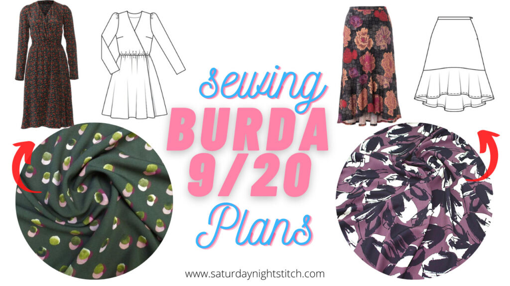 Burda 9/2020 Sewing Plans