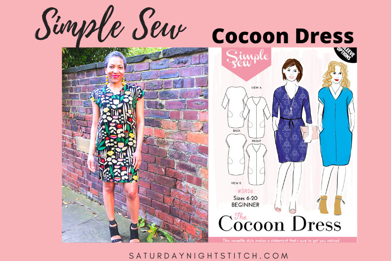 DIY cutout back dress tutorial - use your favorite pattern! / Create / Enjoy