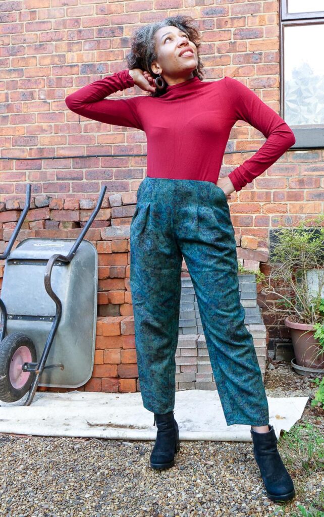 BURDA 10/2018 #102 Sewing Pattern Review | DIY Wool Pants - saturday night stitch sewing blog