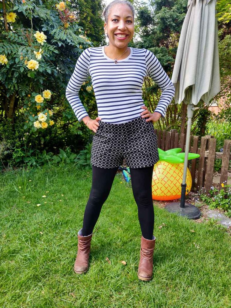 Megan Nielsen Harper Shorts Sewing Pattern Review - Saturday Night Stitch - A sewing Blog
