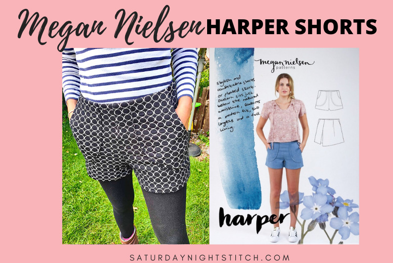 Megan Nielsen Harper Shorts Sewing Pattern Review