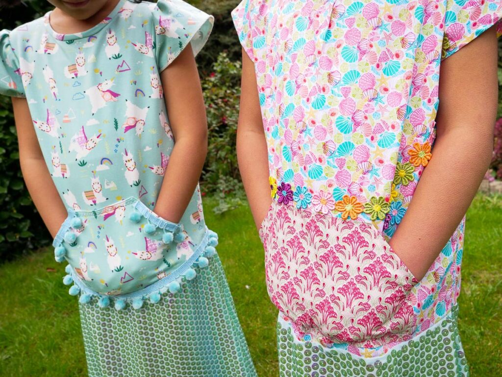 Sewing for kids - DIY Sewing Projects - Saturday Night Stitch - A sewing blog - adding pockets