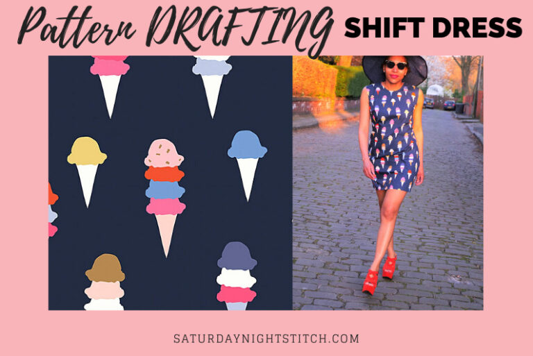 DIY Shift Dress - Metric Pattern Cutting for Womenswear - saturday ...