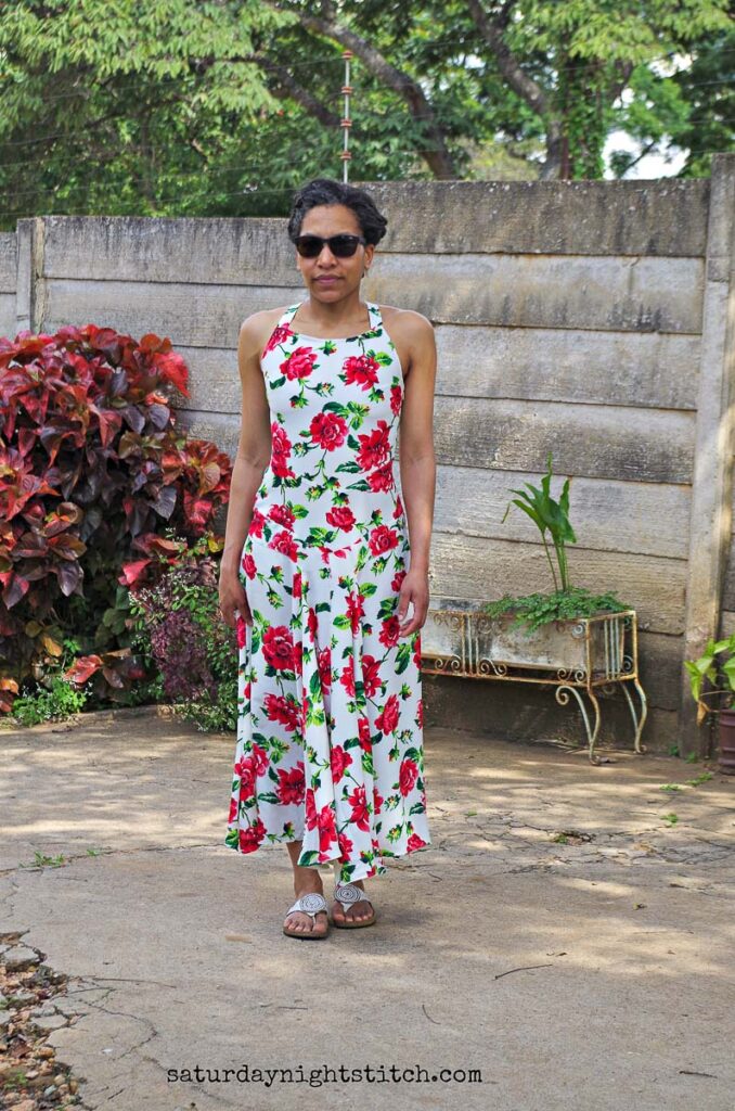 Burda 7/2015 #105 Sewing Pattern Review | Saturday Night Stitch - A sewing Blog - Best Burdastyle Maxi