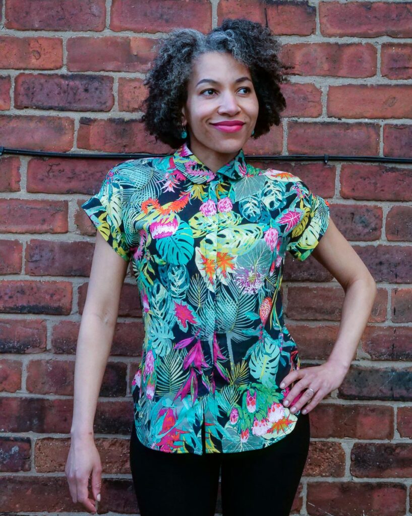 Deer and Doe Sewing Pattern Melilot Shirt Pattern Review - Saturday Night Stitch - a sewing blog