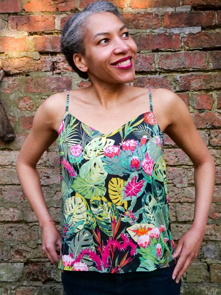 Grasser No. 595 Sewing Pattern Review | DIY Cami Sewing Project | Saturday Night Stitch - a sewing blog.