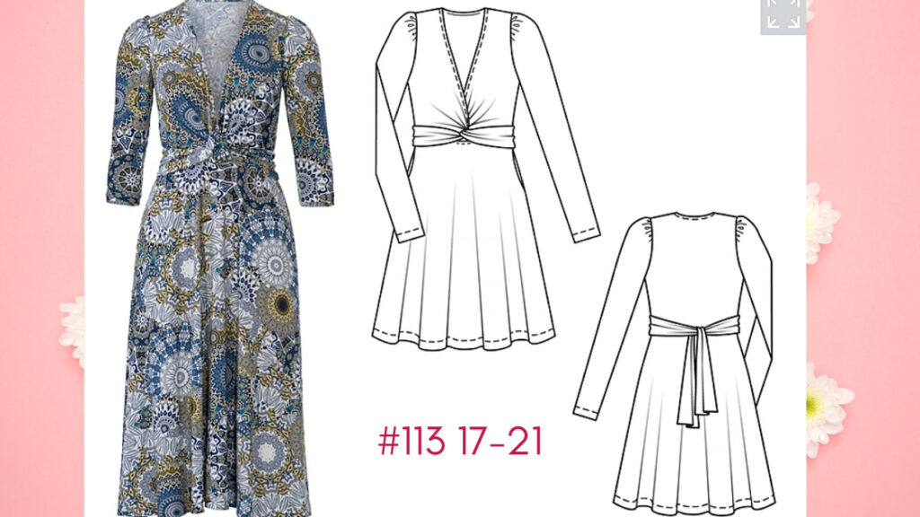 Burda 7/2021 #113 | Burdastyle Line Drawings Preview | Saturday Night STitch - a sewing blog