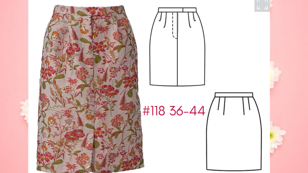Burda 7/2021 #118 | Burdastyle Line Drawings Preview | Saturday Night STitch - a sewing blog