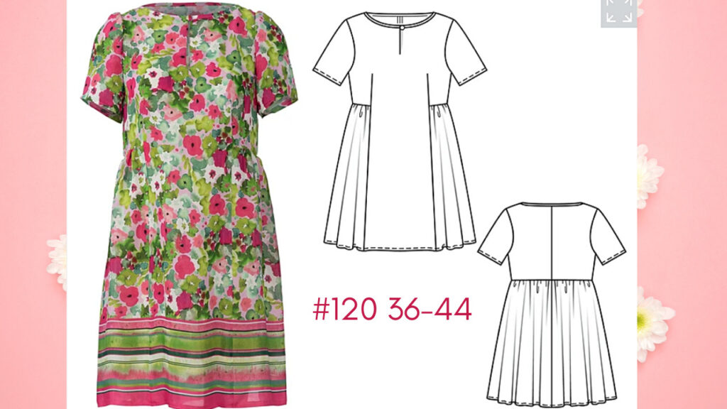 Burda 7/2021 #120 | Burdastyle Line Drawings Preview | Saturday Night STitch - a sewing blog
