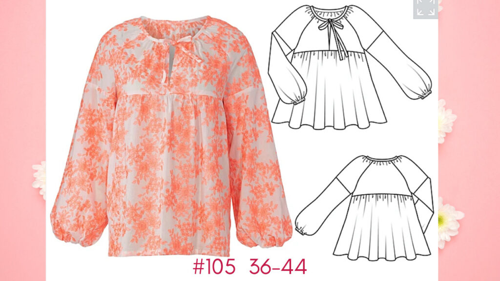 Burda 7/2021 #105 | Burdastyle Line Drawings Preview | Saturday Night STitch - a sewing blog