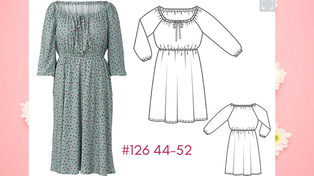 Burda 7/2021 #126 | Burdastyle Line Drawings Preview | Saturday Night STitch - a sewing blog