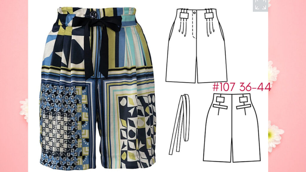 Burda 7/2021 #107 | Burdastyle Line Drawings Preview | Saturday Night STitch - a sewing blog