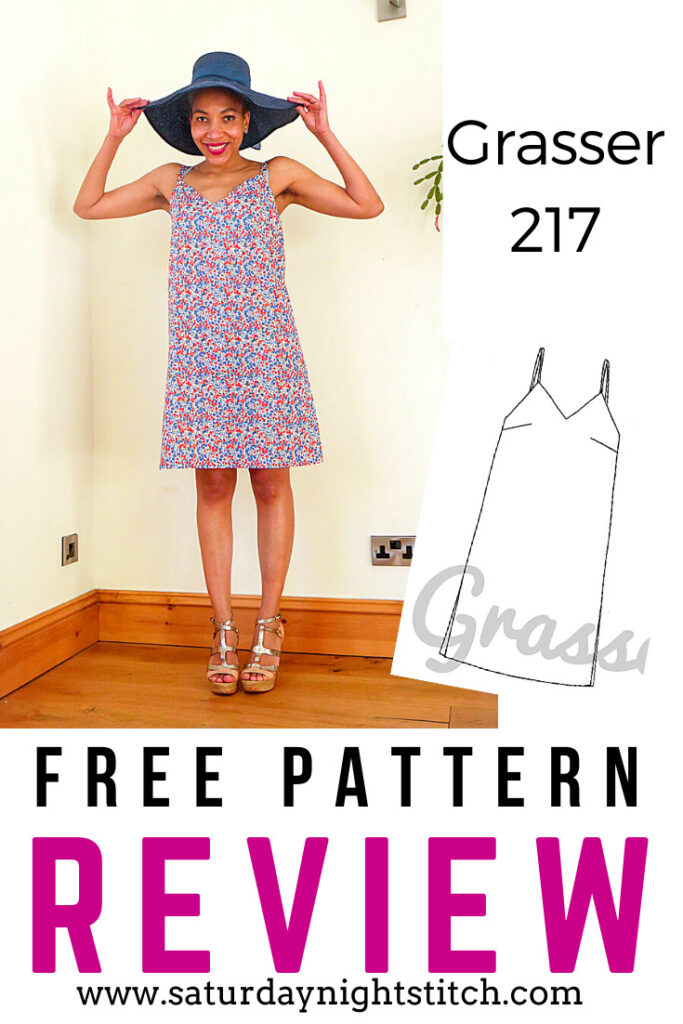 Gasser No. 217 Sewing Pattern Review - a free sewing pattern - saturday night stitch - a sewing blog