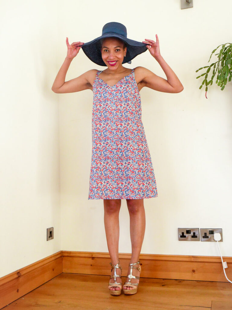 Grasser No. 217 Sewing Pattern Review - saturday night stitch - a sewing blog - an a line dress sewing pattern