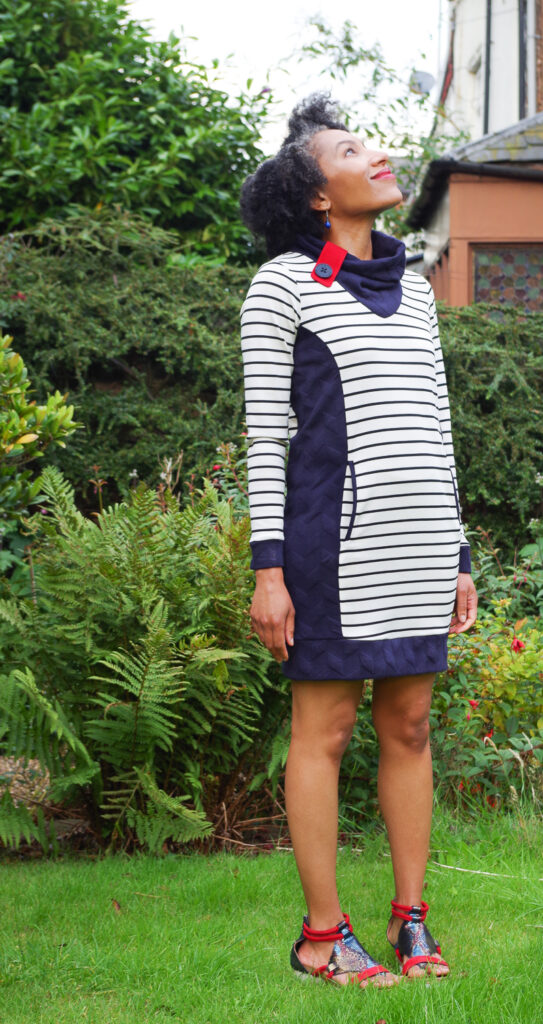 Paprika Patterns Jasper Sweater Dress Sewing Pattern Review - saturday night stitch - a uk sewing blog