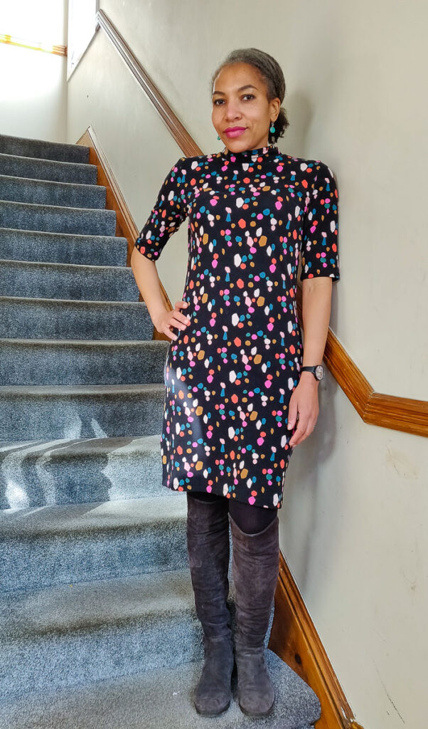 McCalls M6886 Sewing Pattern Review sewn using Dashwood Studios Knit Jersey Fabrics - saturday night stithc - a UK sewing blog